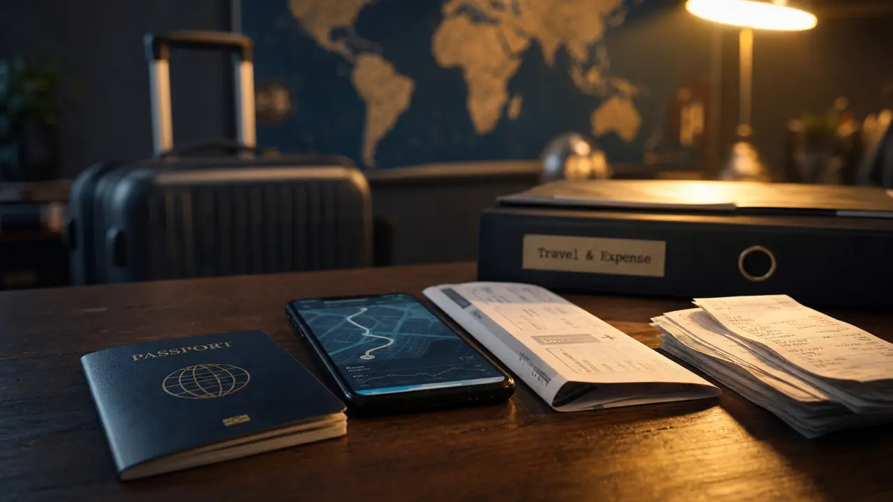 Voyages d’affaires : passeport et notes de frais pour maîtriser les coûts