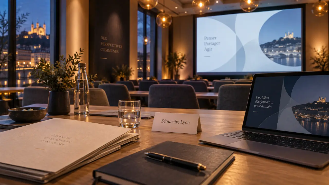 Espace séminaire Lyon : salle moderne pour séminaire