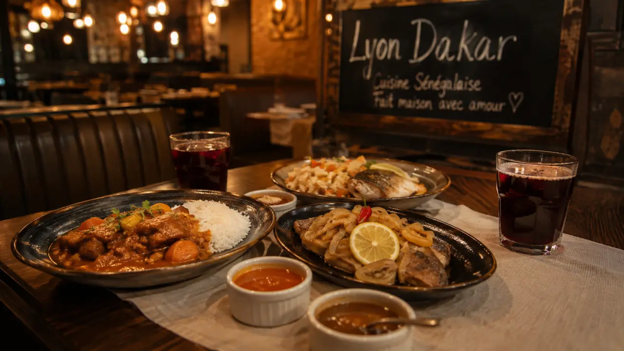 Lyon Dakar restaurant à Lyon : mafé, yassa et thiéboudienne