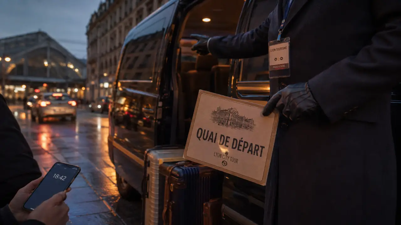transport avec conducteur pour séminaire lyon : navettes, horaires et départ
