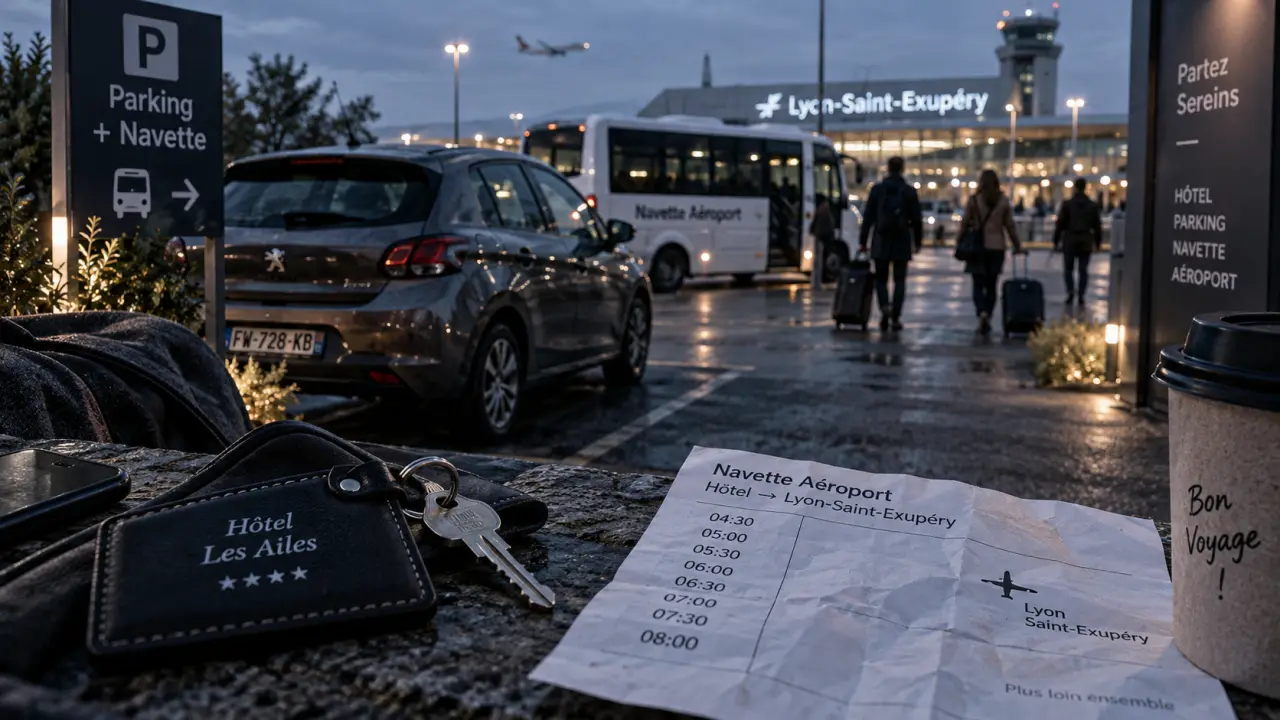 Hotel parking lyon saint exupery : parking + navette pour l’aéroport